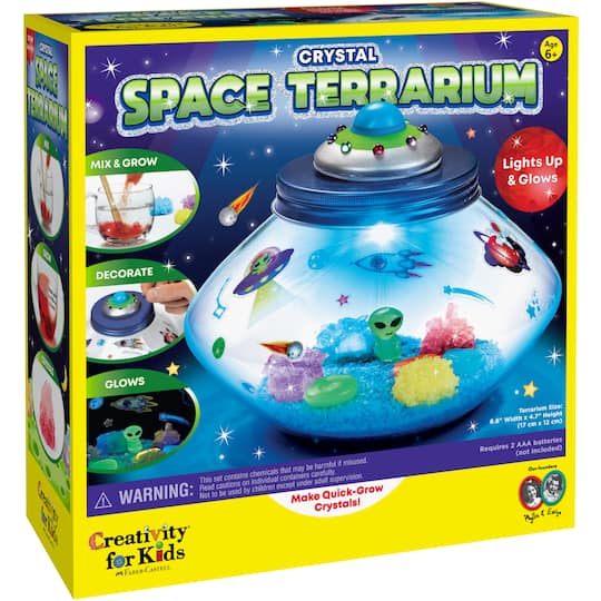 Creativity for Kids Crystal Space Terrarium Kit
